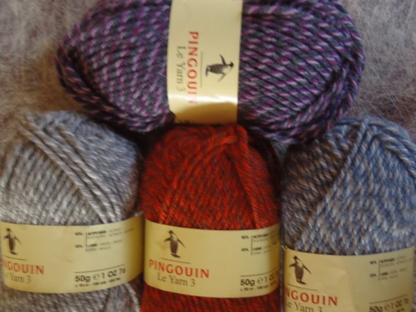 Laine à tricoter PINGOUIN YARN 3