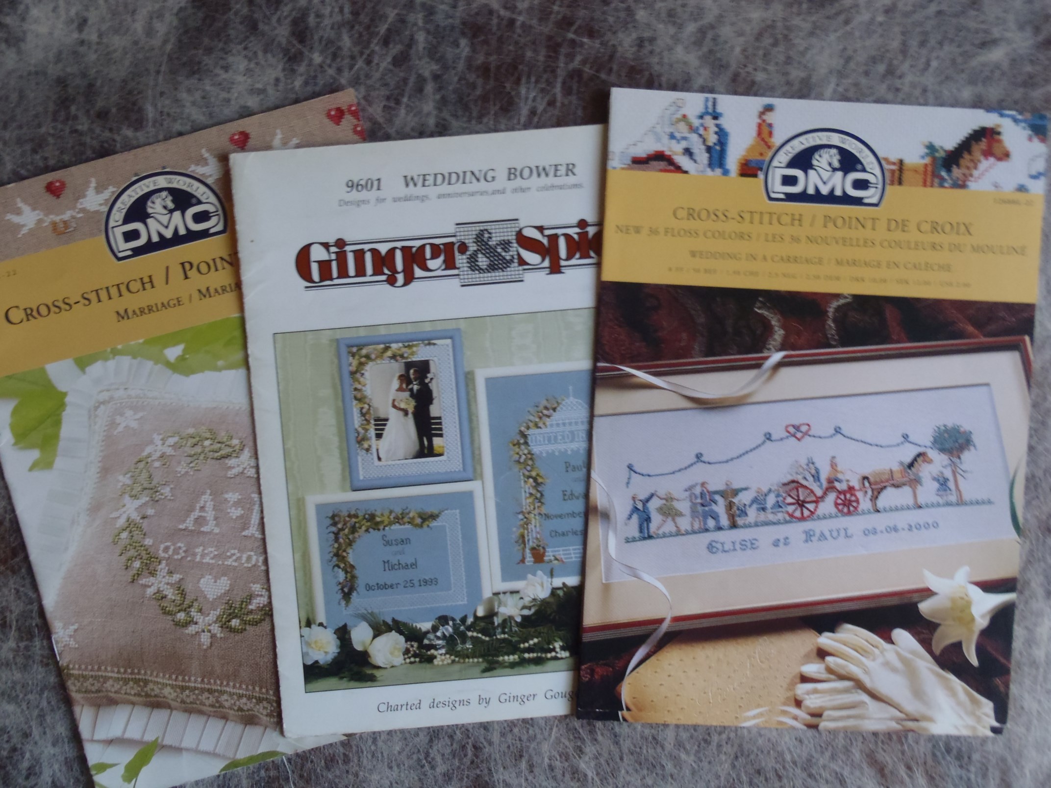 Grilles point de croix "Mariage" - Corydis