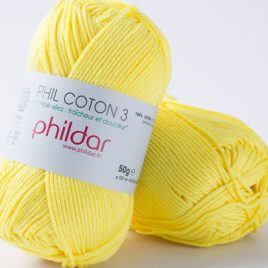 PHIL COTON 3 de Phildar (25 coloris)